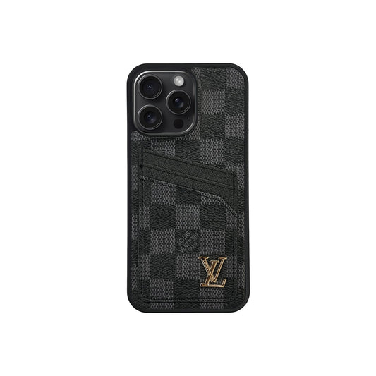 Louis Vuitton designer phone case with card holder
