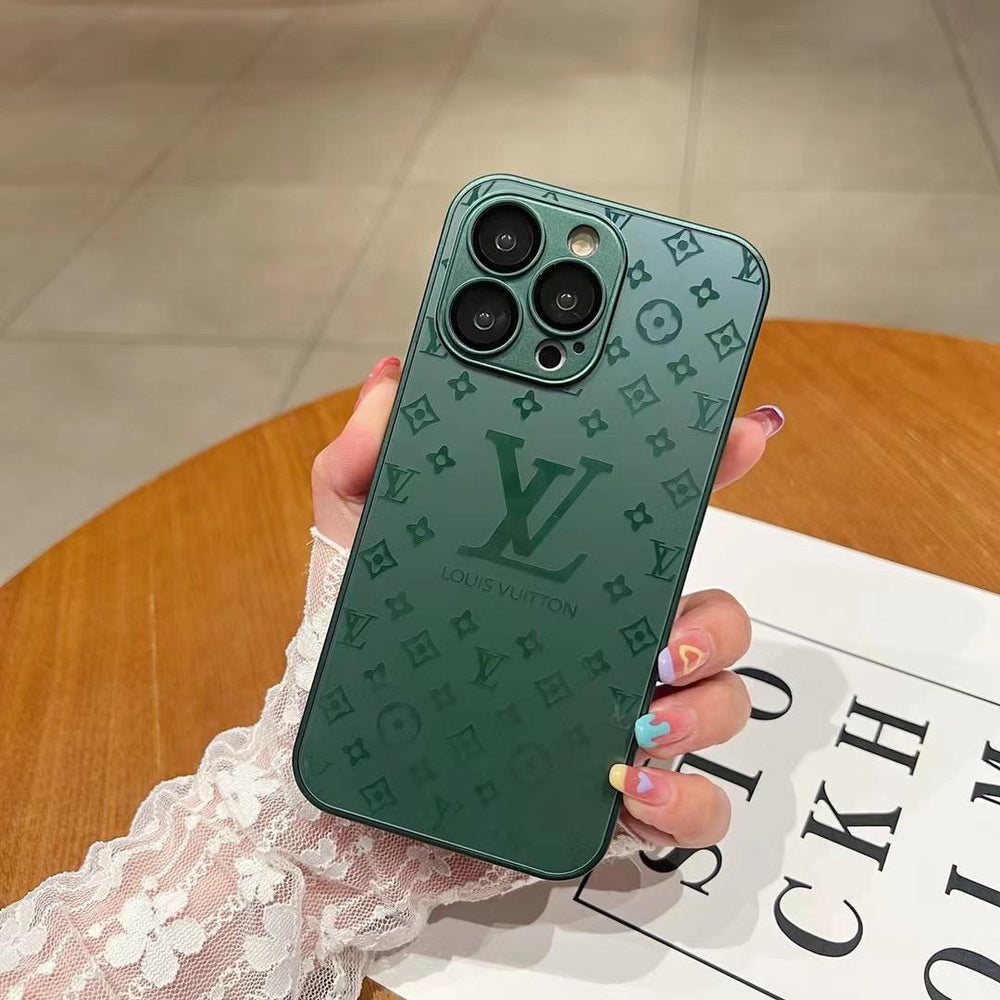 green Louis Vuitton iPhone case for iPhone